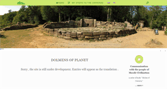 Desktop Screenshot of dolmens.org